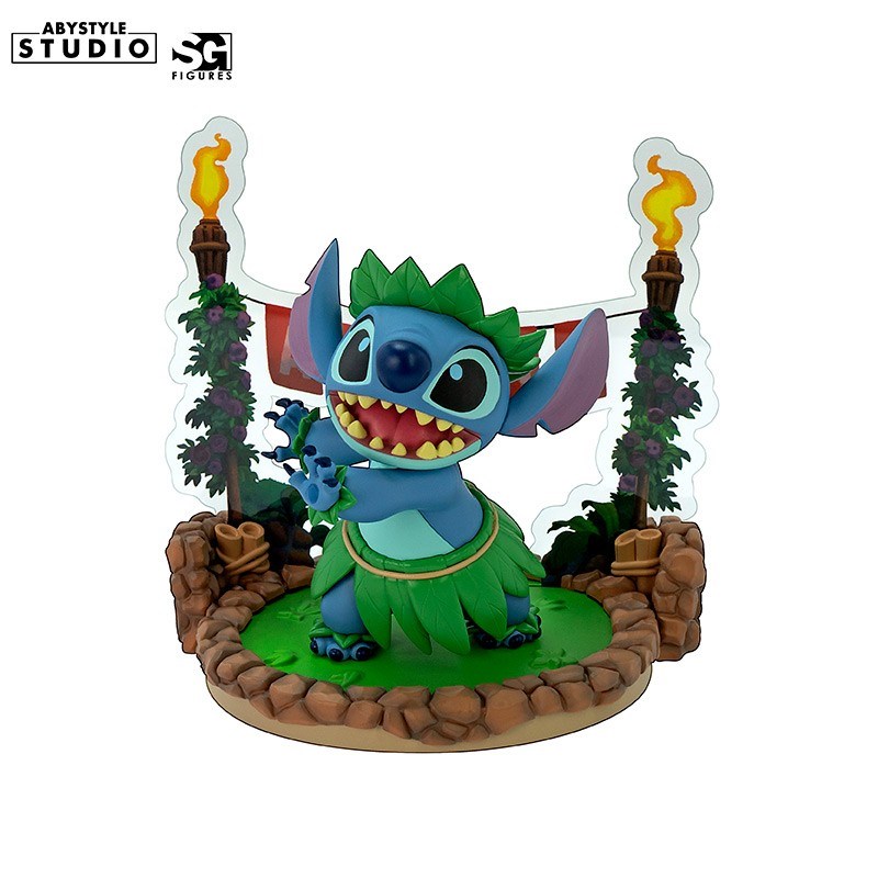 Stitch Hula Dance Figure SFC – vista frontale