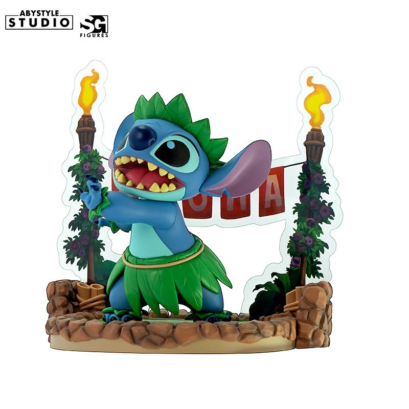 Stitch Hula Dance Figure SFC – ambientazione tropicale